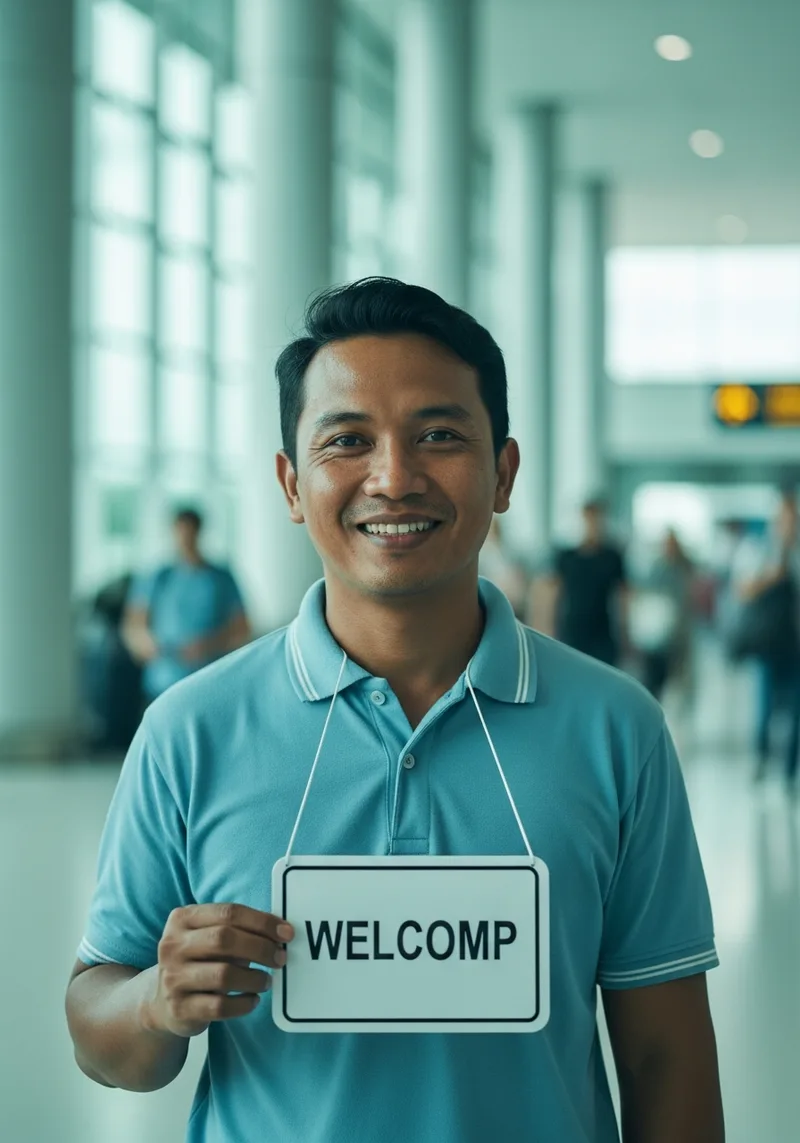 Private driver for a Seminyak to Bali airport departure transfer