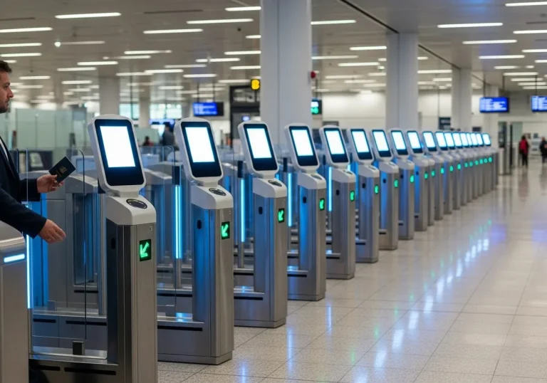 Bali airport automated e-gate autogate immigration for foreigners