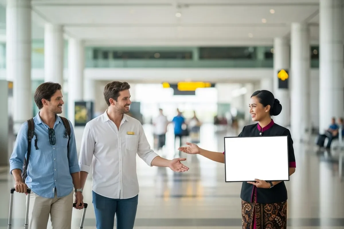 Bali airport meet and greet VIP arrival welcome at DPS
