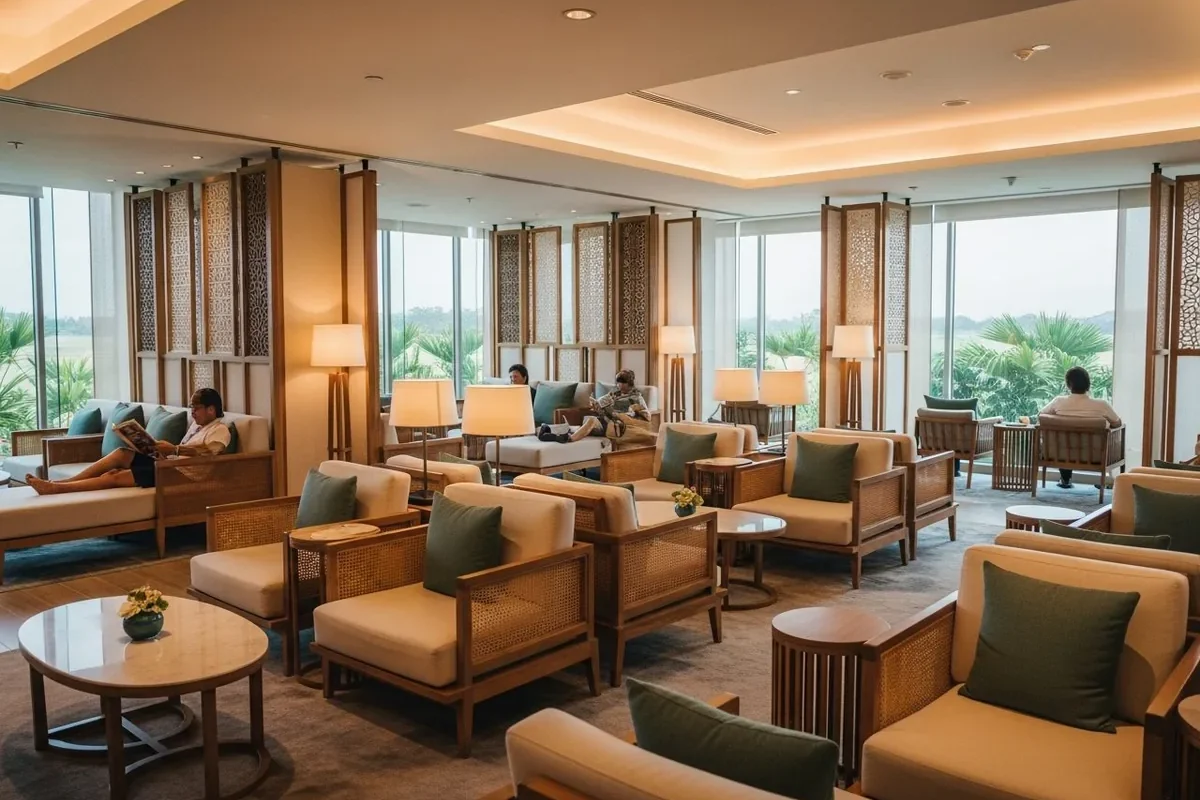 Bali airport VIP departure lounge and fast track priority lane