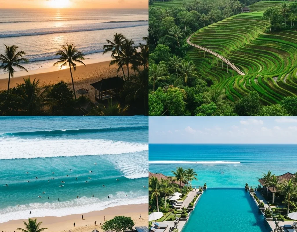 Bali destinations served by private airport transfer