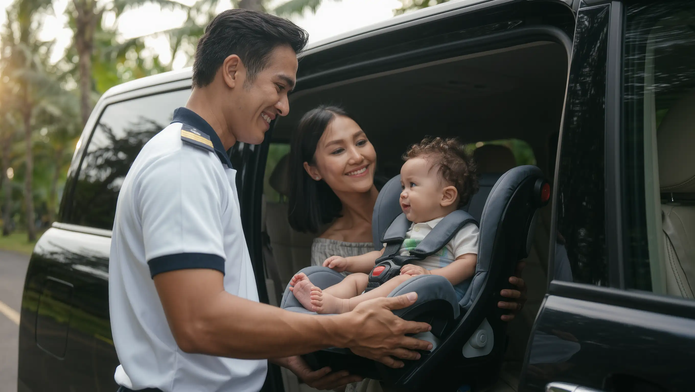 Antar Jemput Bandara dengan kuris anak