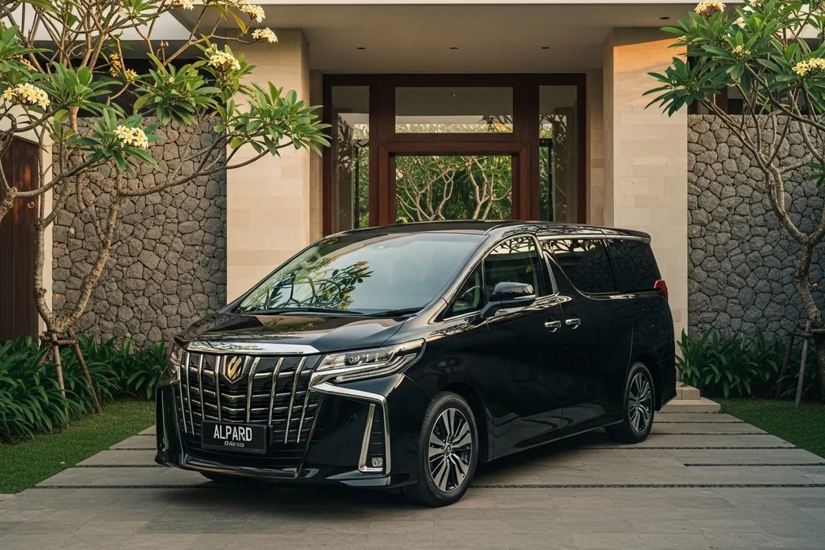 Toyota Alphard, executive Bali airport transfer MPV